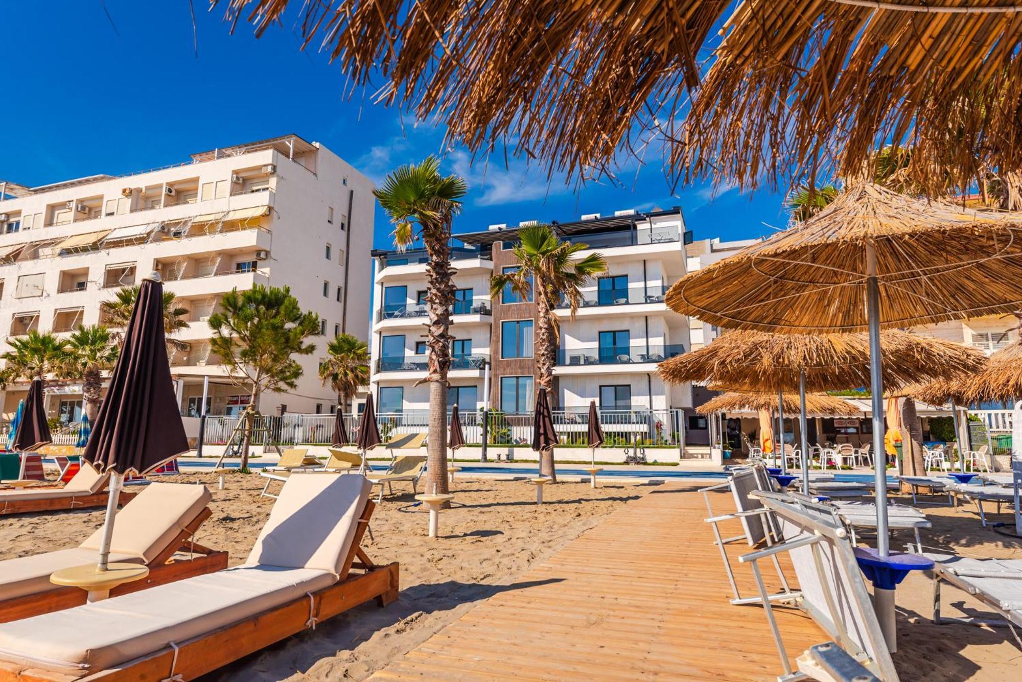 Sea View Apartments Eldo Дуррес Экстерьер фото